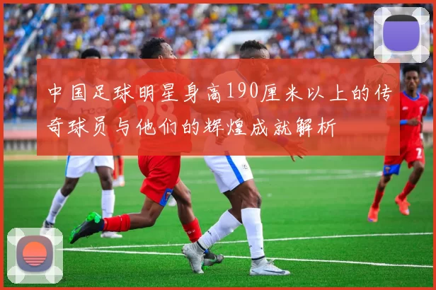 中国足球明星身高190厘米以上的传奇球员与他们的辉煌成就解析