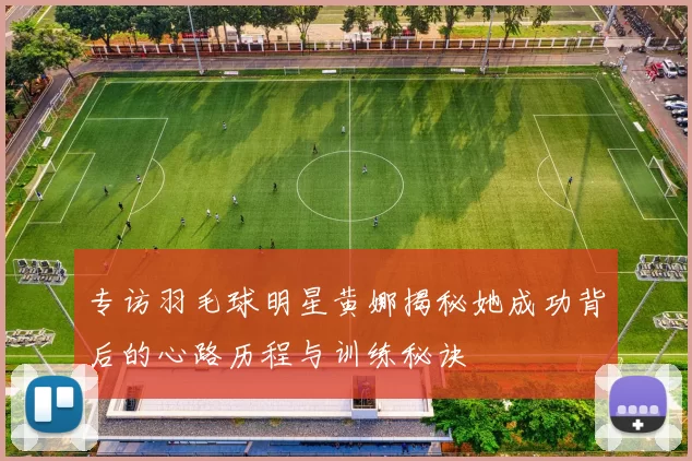 专访羽毛球明星黄娜揭秘她成功背后的心路历程与训练秘诀